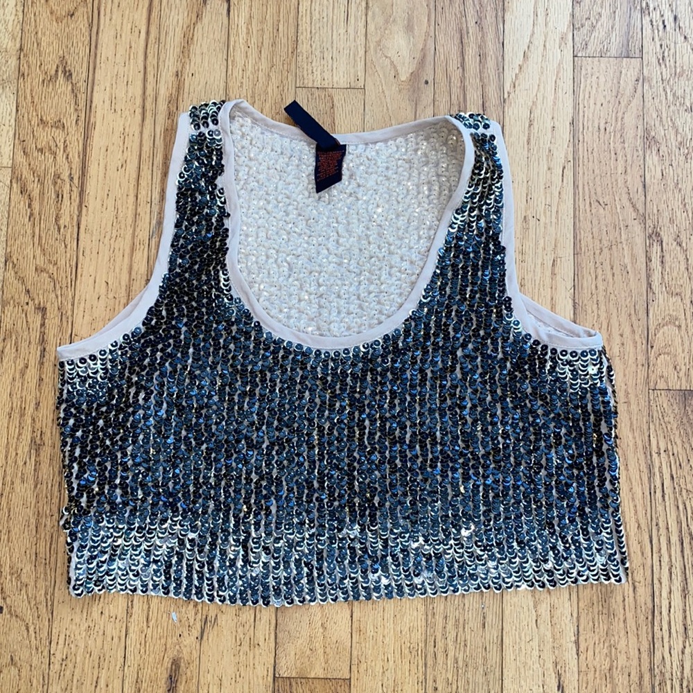 Sequin top